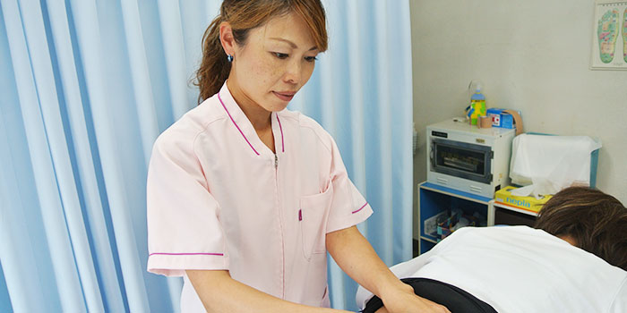 女性が通いやすい治療院